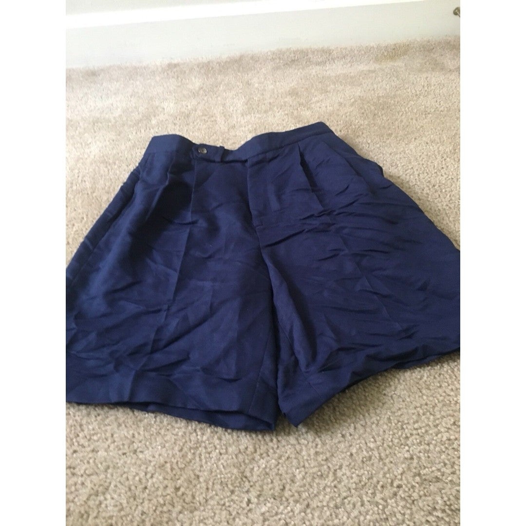Ralph Lauren Women's Golf Shorts Pockets ActiveWear Size 4 Navy Blue