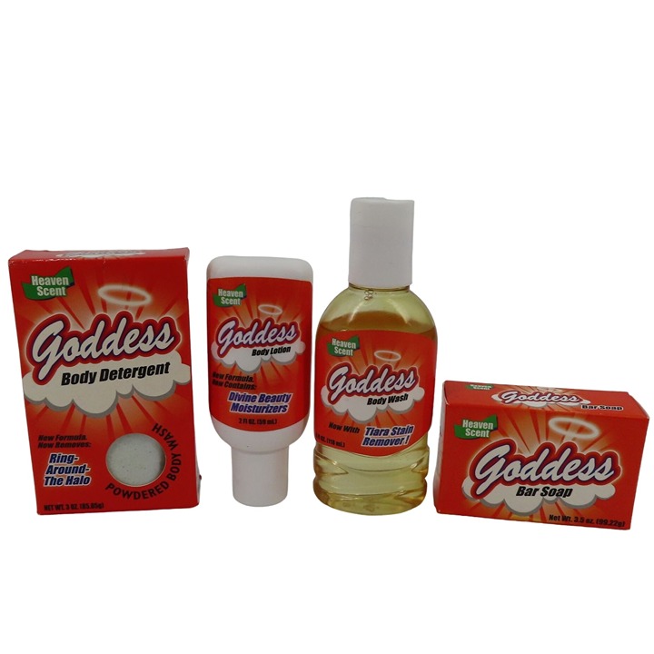 Y2K Sonoma Bath Company Goddess Body Wash Lotion Soap Bathing Set NEW 2003 VTG
