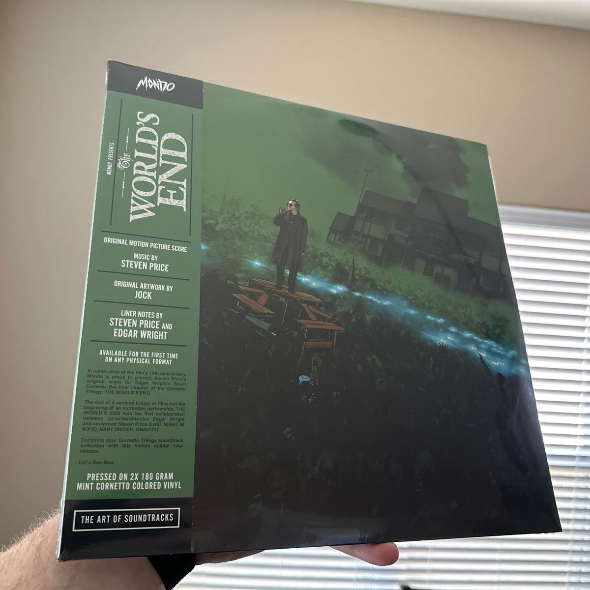 *SEALED* World’s End Soundtrack MINT CORNETTO vinyl Mondo /500 NEW