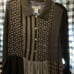 Citron Of Santa Monica Art to wear Maxi Long Sleeve Patchwork Dress Small