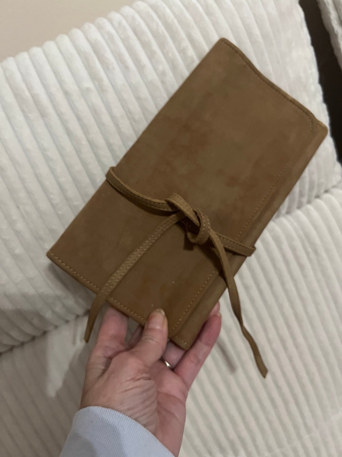 Vintage Coach jewelry roll