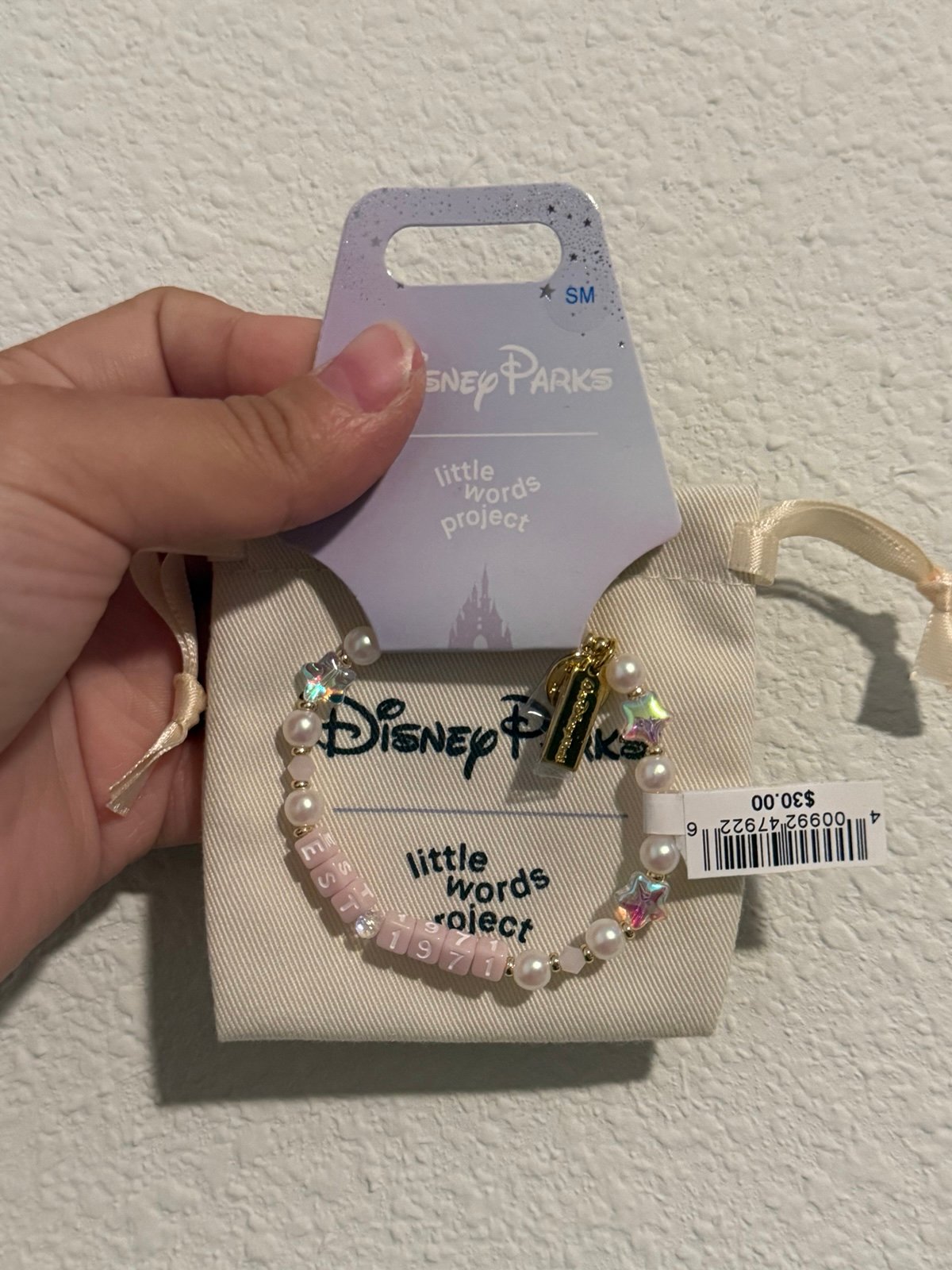 2025 Disney Parks Little Words Project EST 1971 Bracelet