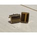 Vintage Jaguar Gold Filled Tigers Eye Cufflinks