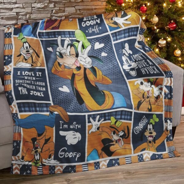 Disney A Goofy Movie Christmas Blanket