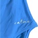 CALME CROSS BACK ONE PIECE SWIMSUIT DELLA BLUE SIZE XL NWT