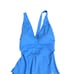 CALME CROSS BACK ONE PIECE SWIMSUIT DELLA BLUE SIZE XL NWT