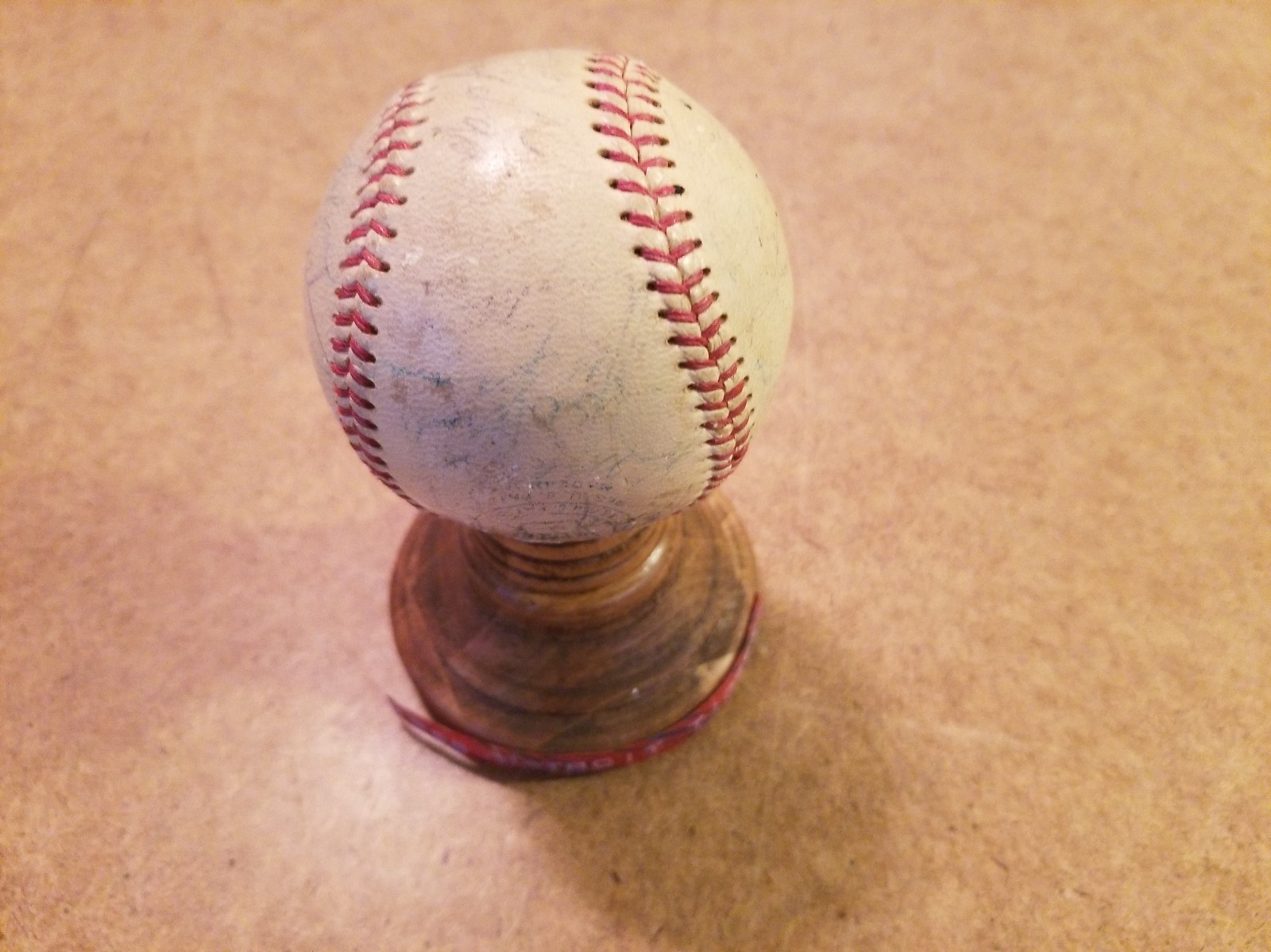 1968 Detroit Tigers World Series Autographed Baseball