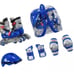 Chicago Training Skate Combo Set Pads & Roller Blades Youth Size 1-4 Adjustable