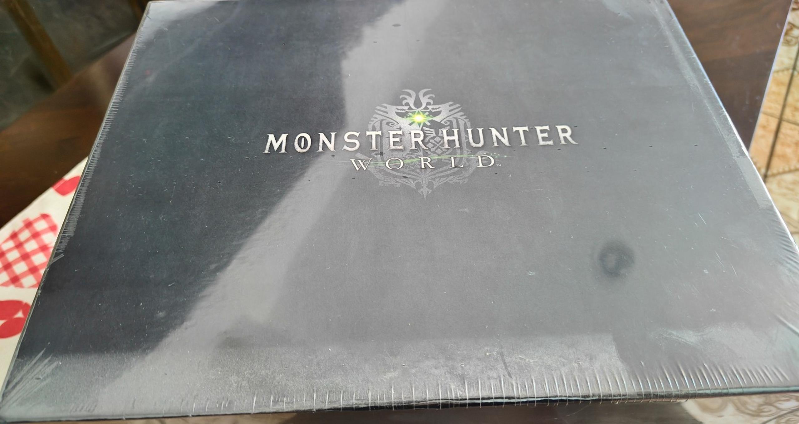 Monster Hunter World PS4 collectors edition NEW please read description