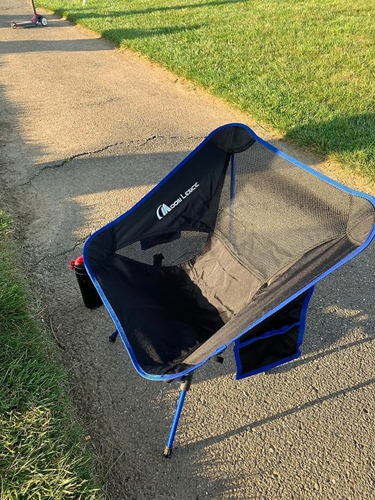 Compact Camping Chair Portable Folding Chair (Blue)
