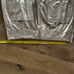 Anthropologie Maeve The Colette Cropped Wide-Leg metallic gold Pants size 31P