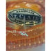 Vintage St Clair Marigold Irridescent Swan Salt Cellar
