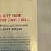 1966 DARE WRIGHT-A Gift From the LONELY DOLL-FIRST Edition-HC w/ DJ in Mylar