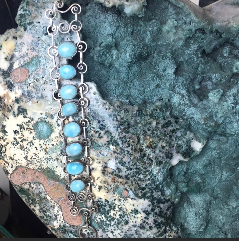 Larimar bracelet