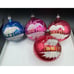 4 Rare 1930’s Vintage Christmas Ornaments Hand Painted Cottage Mica Sparkle 3