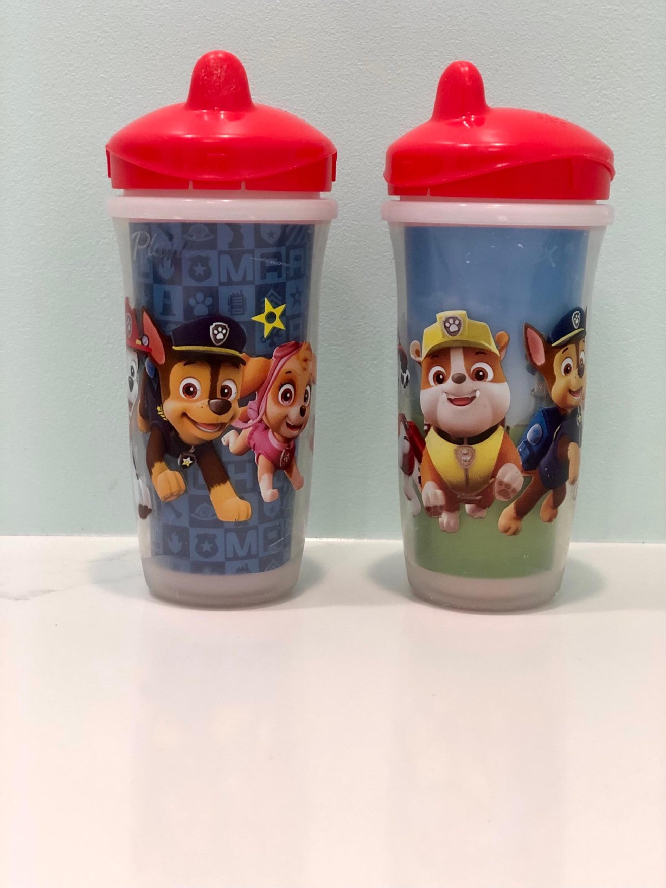 Playtex Baby Sipsters Stage 3 PAW Patrol Sippy Cups Spill-Proof Leak-Proof