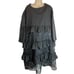 Soolinen Womens Lace Trimmed Dress L XL Artisan Wearable Art Whimsygoth Goth