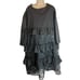 Soolinen Womens Lace Trimmed Dress L XL Artisan Wearable Art Whimsygoth Goth