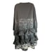 Soolinen Womens Lace Trimmed Dress L XL Artisan Wearable Art Whimsygoth Goth