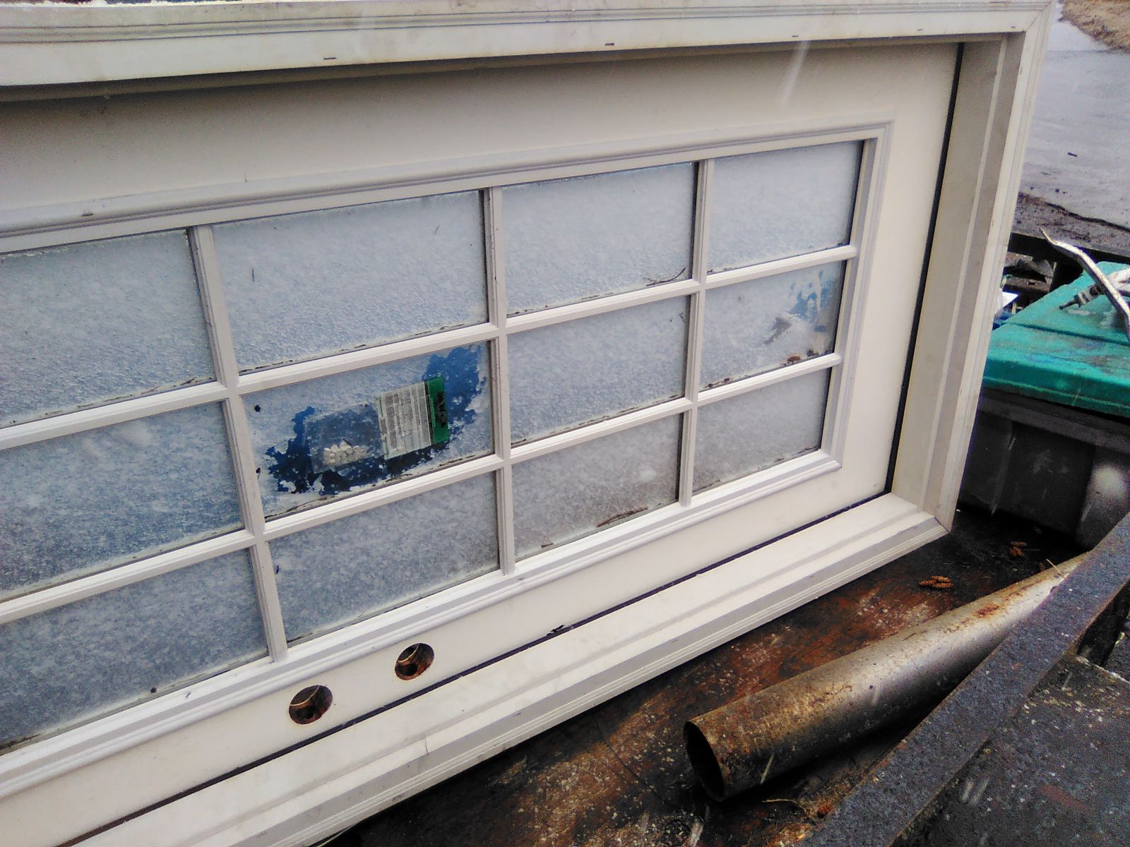 Door with frame