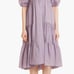 MERLETTE Vallarta Smocked Tiered Hem Cotton Dress size M