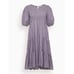 MERLETTE Vallarta Smocked Tiered Hem Cotton Dress size M