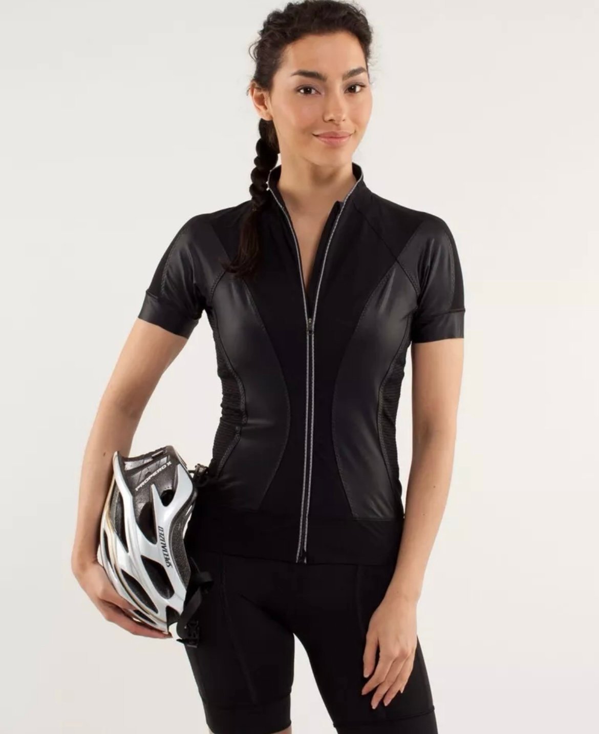 Lululemon Paceline Jersey Black Size 8