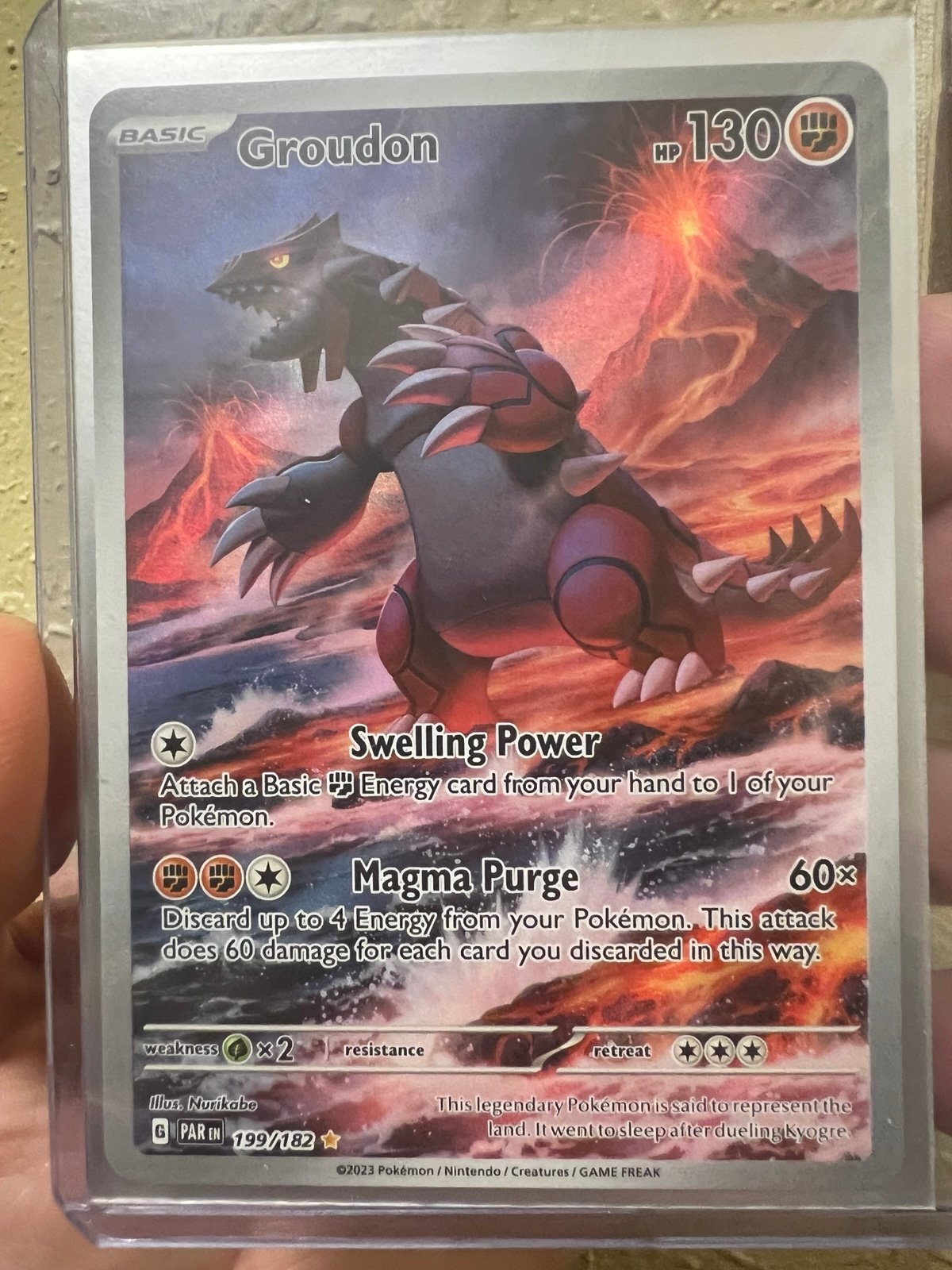Pokemon Groudon 199/182