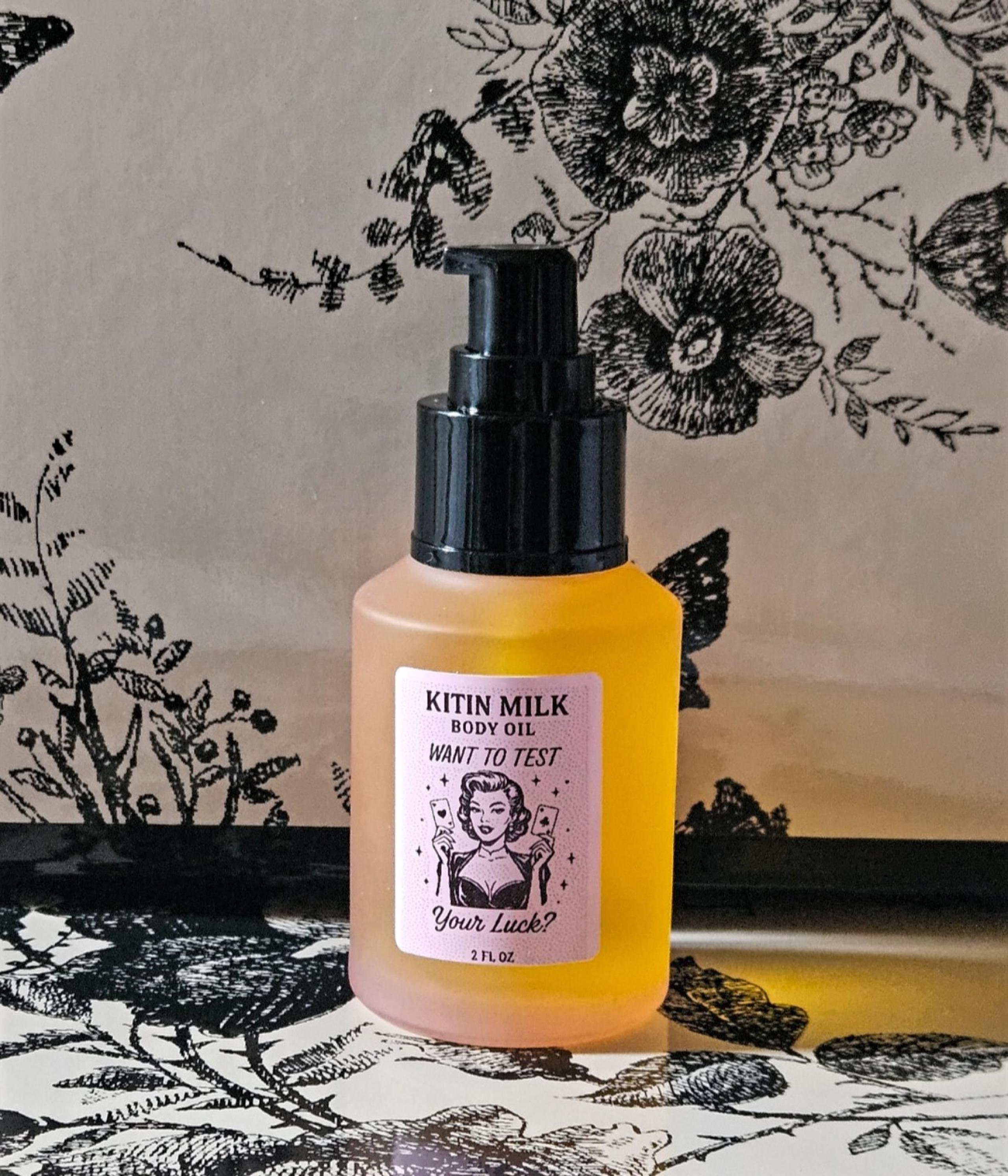 NEW 2 oz Kitin Milk Body Oil from Kitin Beauty