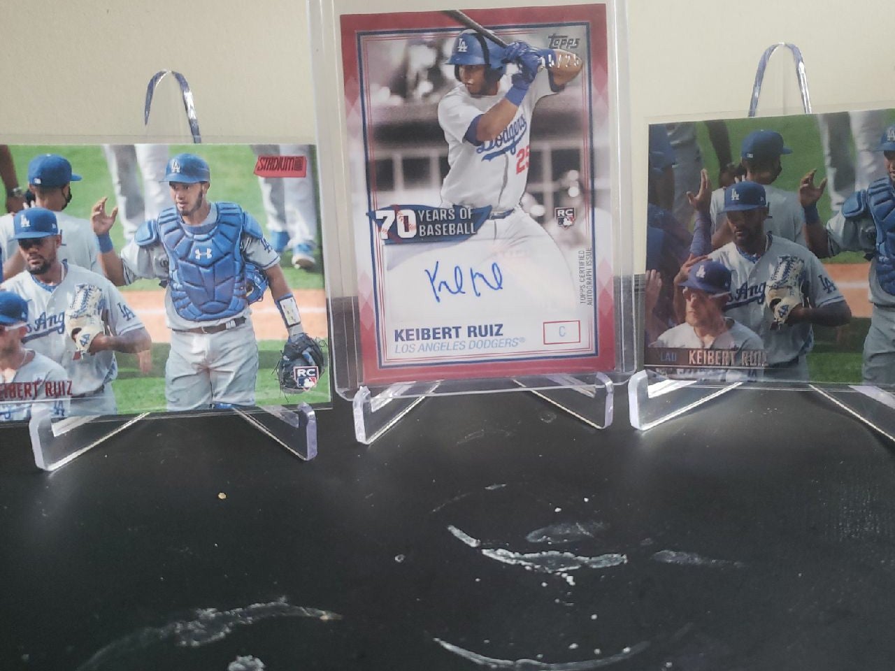 keibert ruiz topps auto /number ssp/25