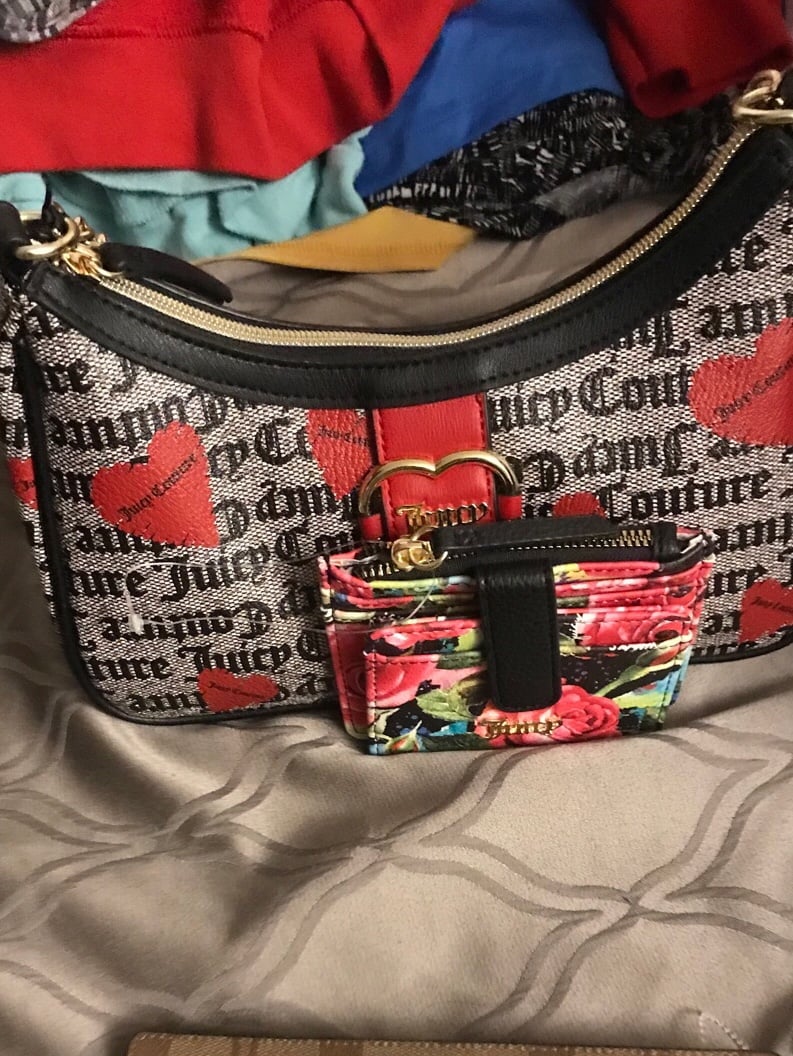Coach wallet and Juicy Couture purse