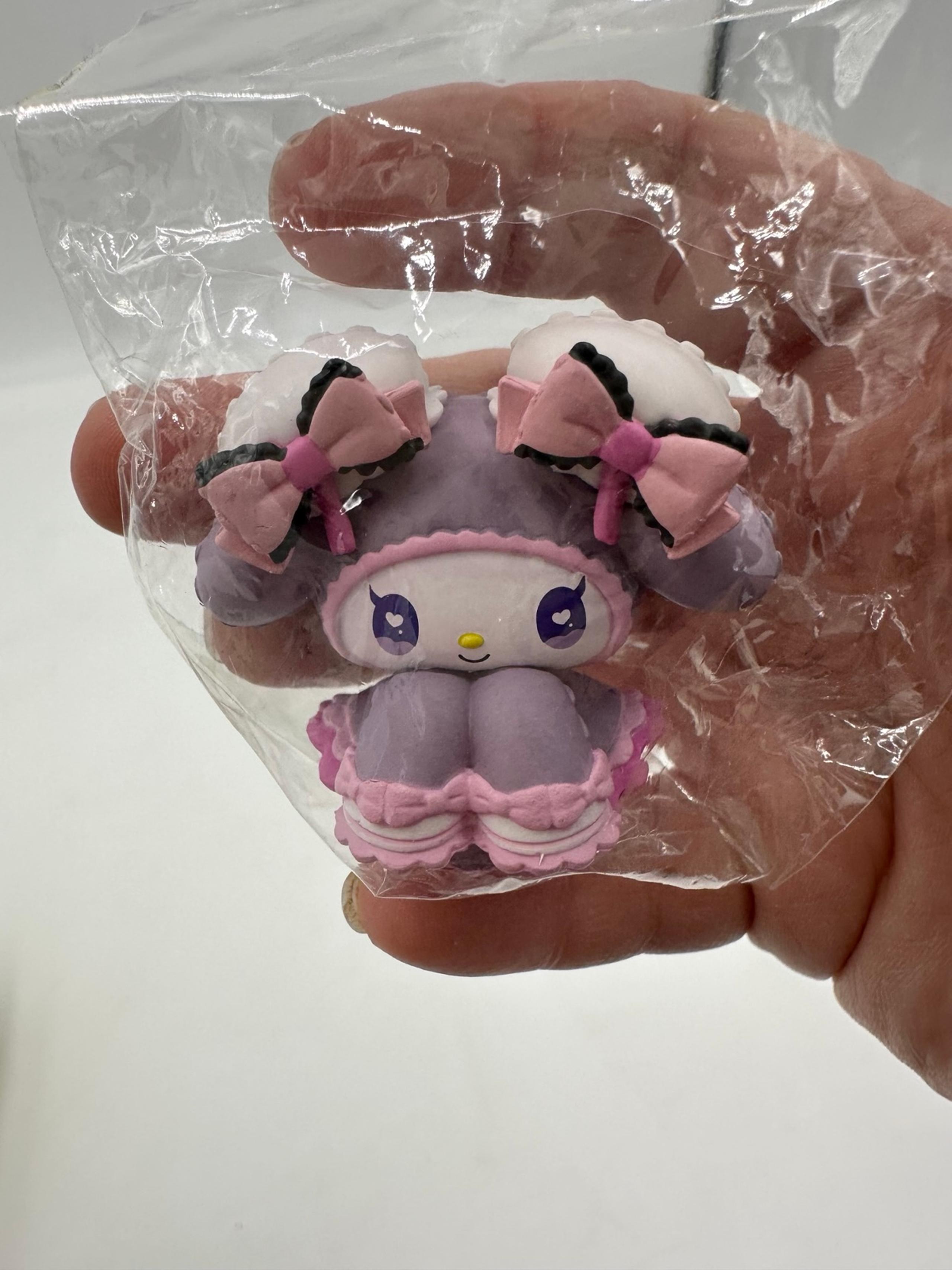 Kawaii Sanrio Figures My Melody Kuromi Action Figures Dolly Mix Gashapon Sanrio