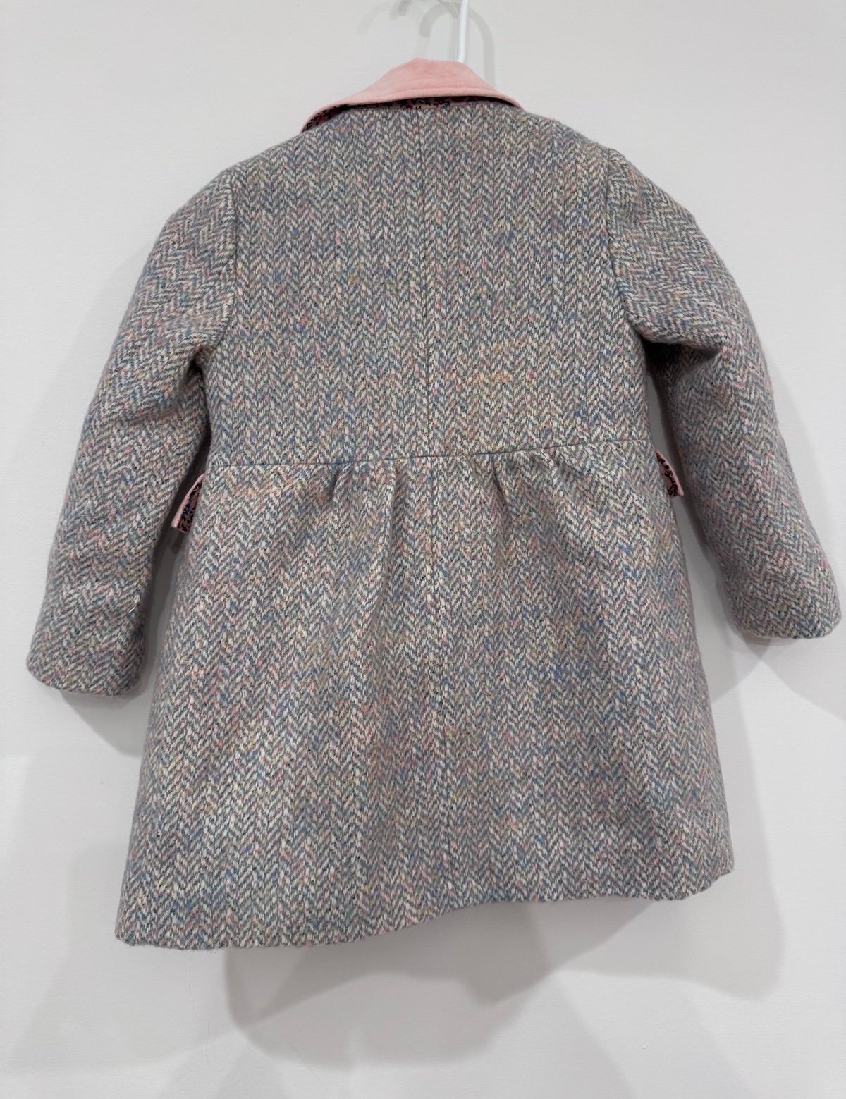 mini boden wool coat
