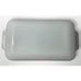 Vintage 441 Anchor Hocking 1 qt. Casserole Loaf Pan White Corn Flower Blue