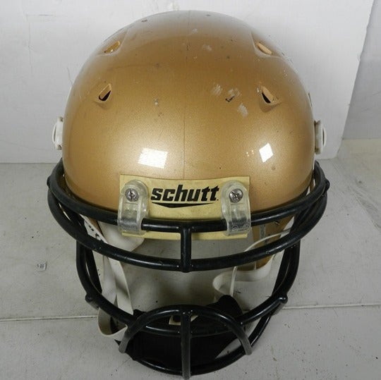 SCHUTT Gold Football Helmet Size LARGE (L)