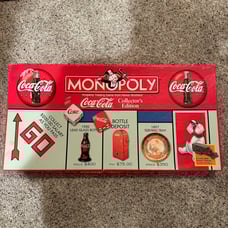 Monopoly MONOPOLY COCA COLA COLLECTOR'S EDITION BOARD GAME