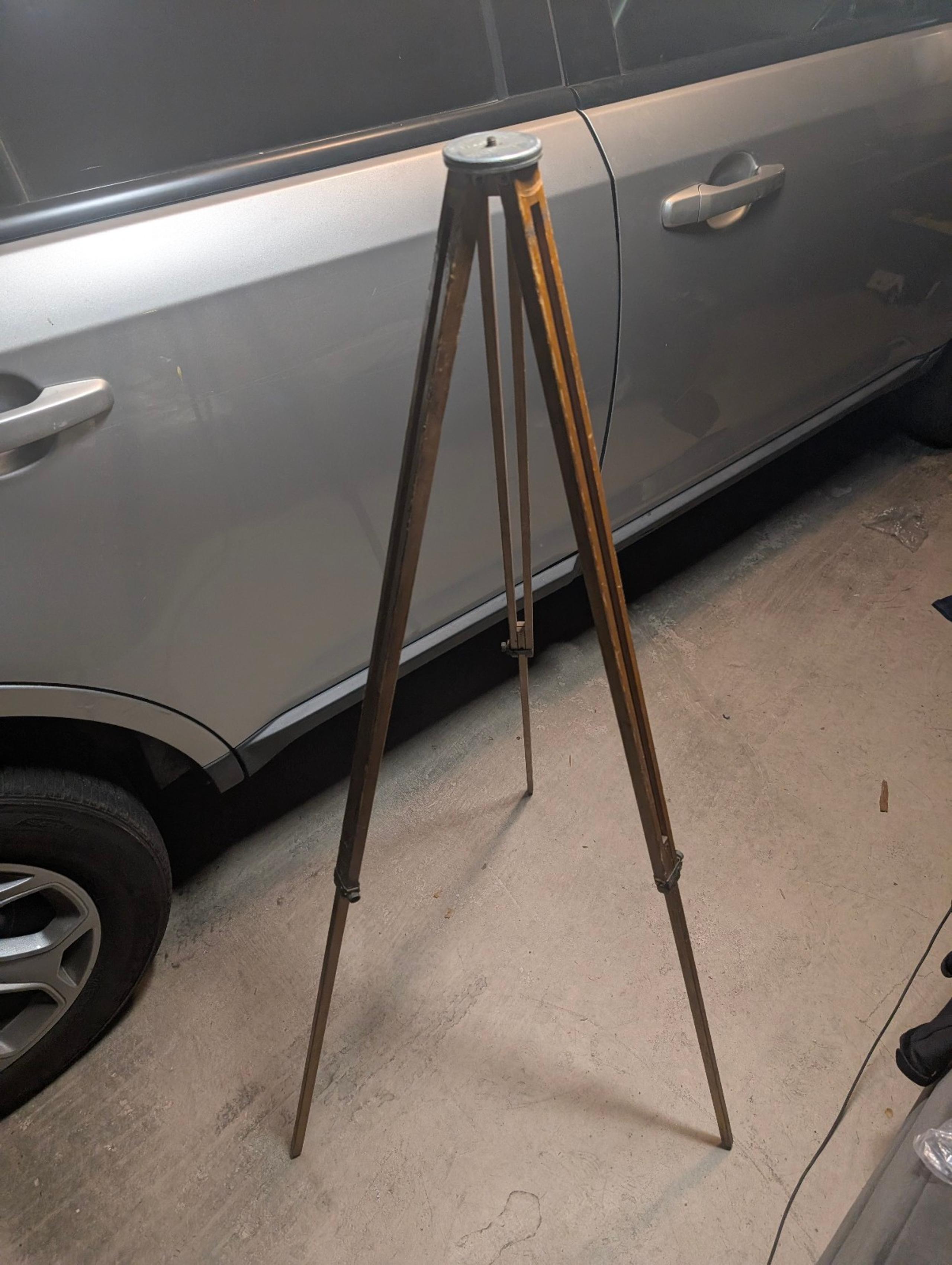 Rare Antique Kodak Bulls-Eye Wooden Tripod – Patented 1897 – All Original
