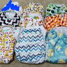 Mama Koala Cloth Diapers x8
