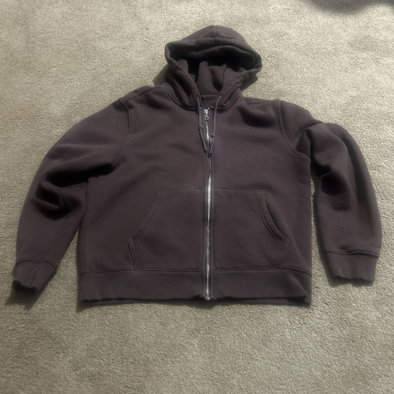 Foot locker brown zip up