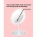 15X Magnifying Lighted Makeup Mirror Daylight LED Light Desktop Vanity Bathroom
