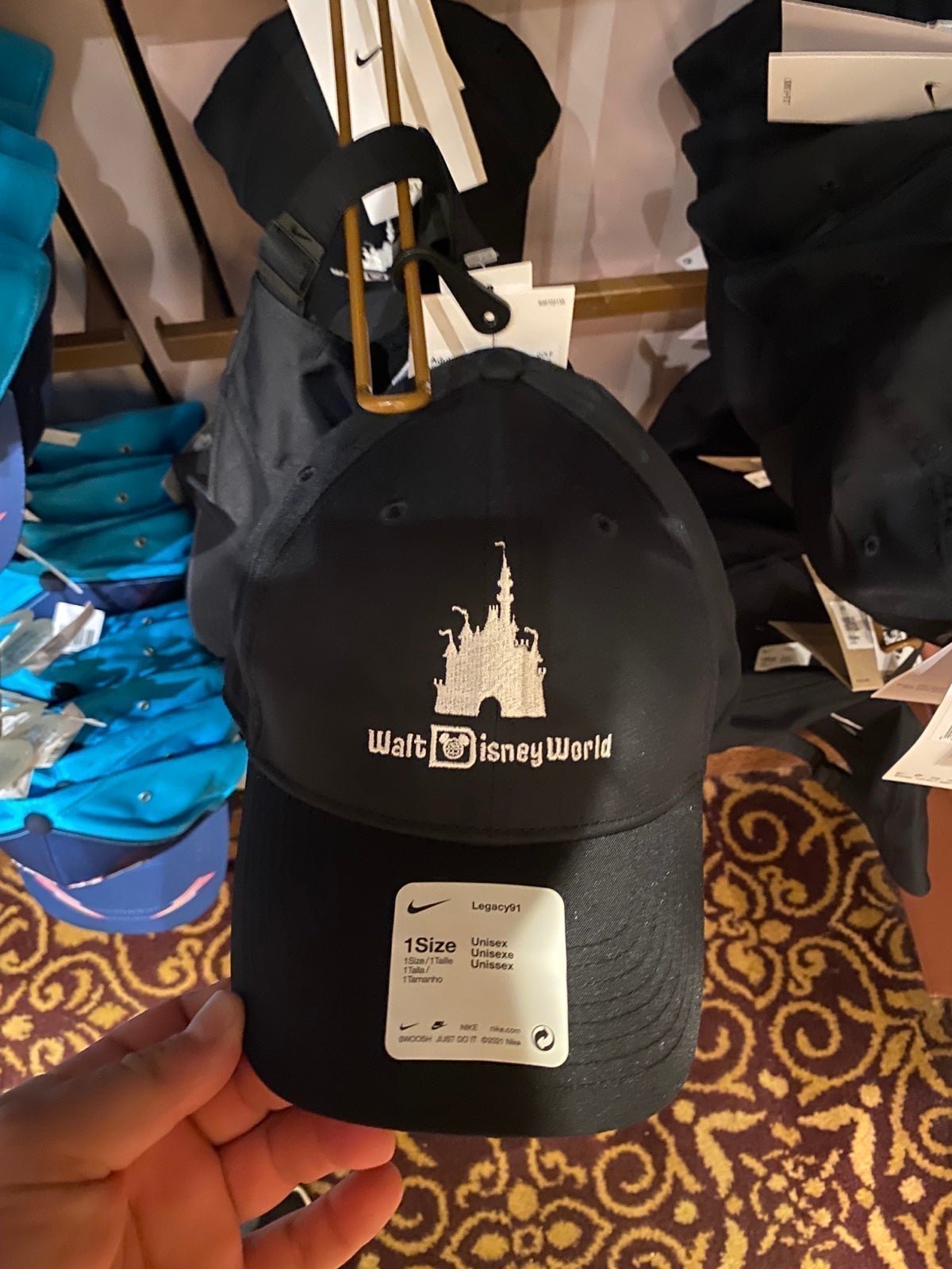 Walt Disney World Mickey Nike Golf Hat dri fit LEGACY EDITION BNWT