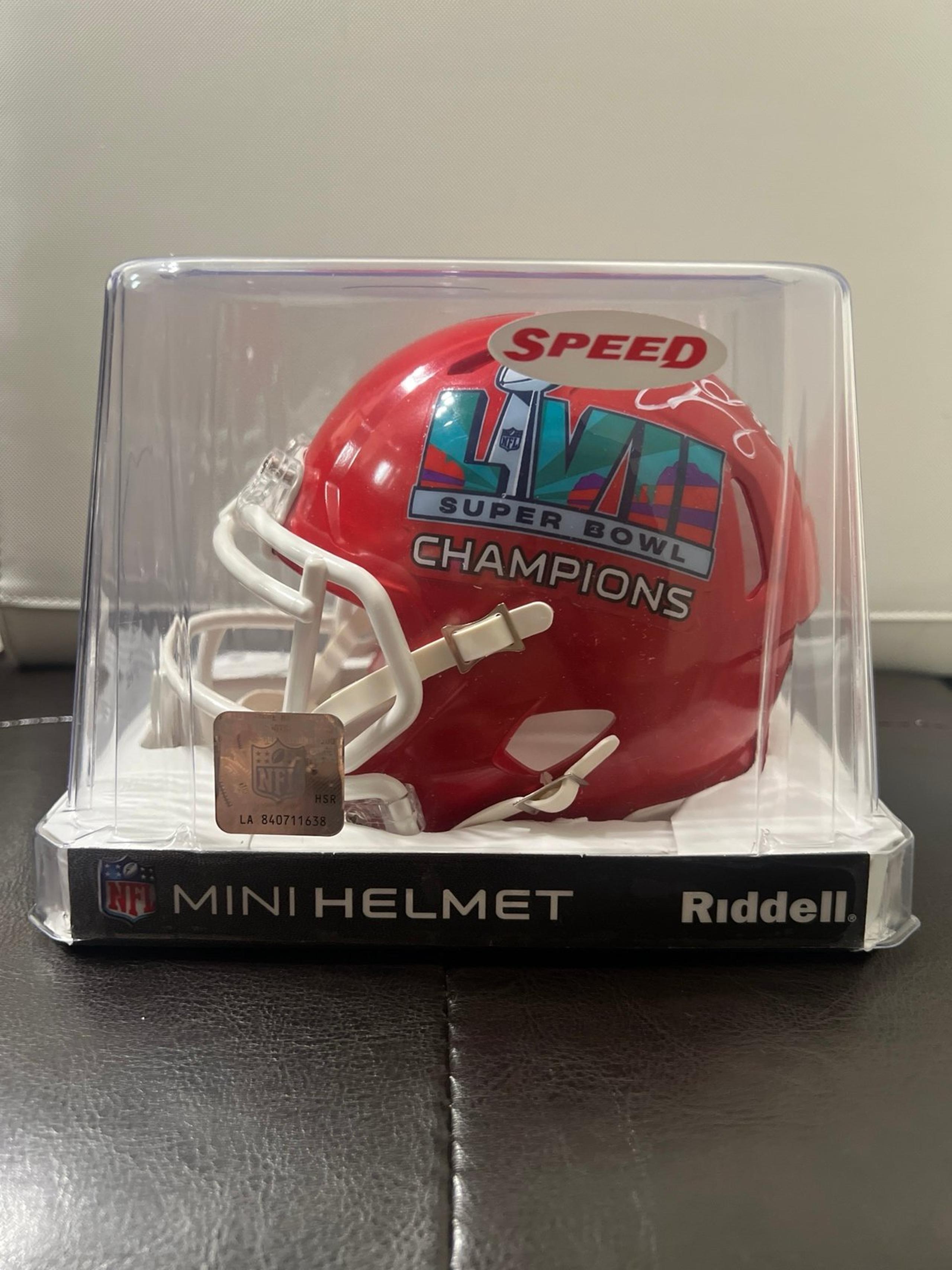 Creed Humphrey Autographed Kansas City Chiefs Mini Super Bowl Helmet