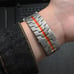 Only Band - Luxury Titanium Color Band for Apple Watch Series 8 7 45mm