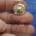 18K SOLID YELLOW GOLD STUD EARRINGS