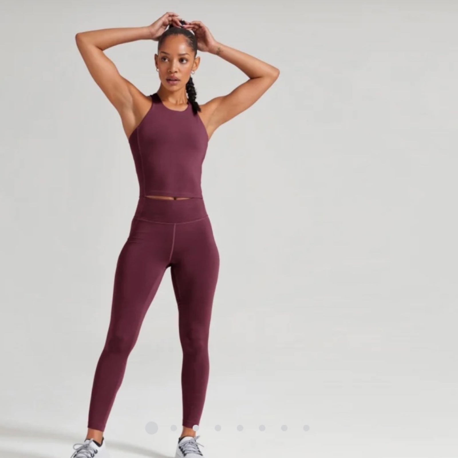 Allbirds Natural Legging in Aubergine NEW WITH TAG
