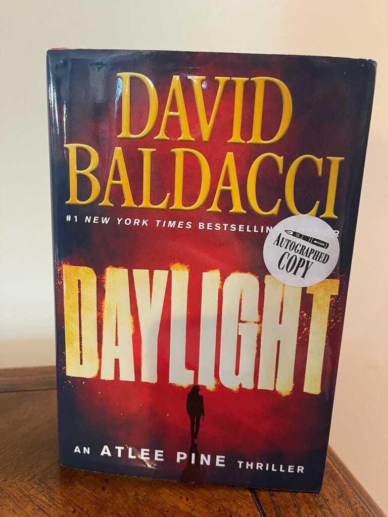 David Baldacci! ~ Autographed Book!
