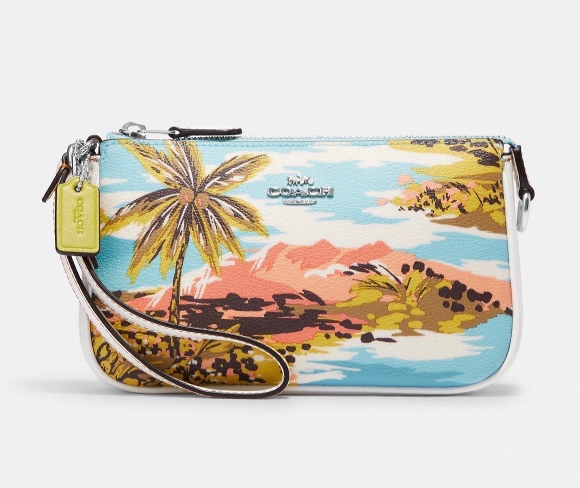 Coach Nolita 19 With Hawaiian Print CK382 NWT