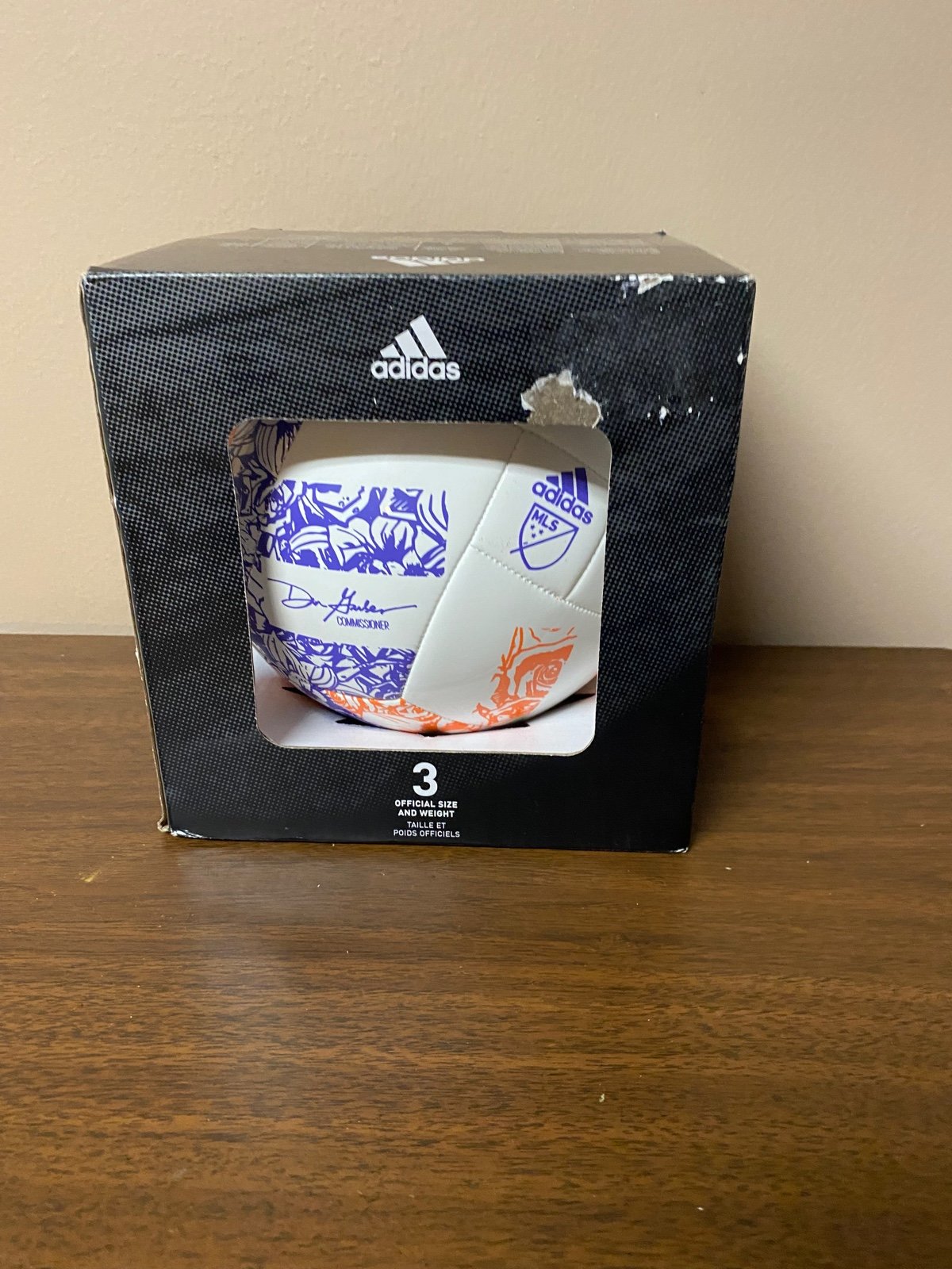 Adidas MLS Club Match Ball Replica NWT Size/weight 3