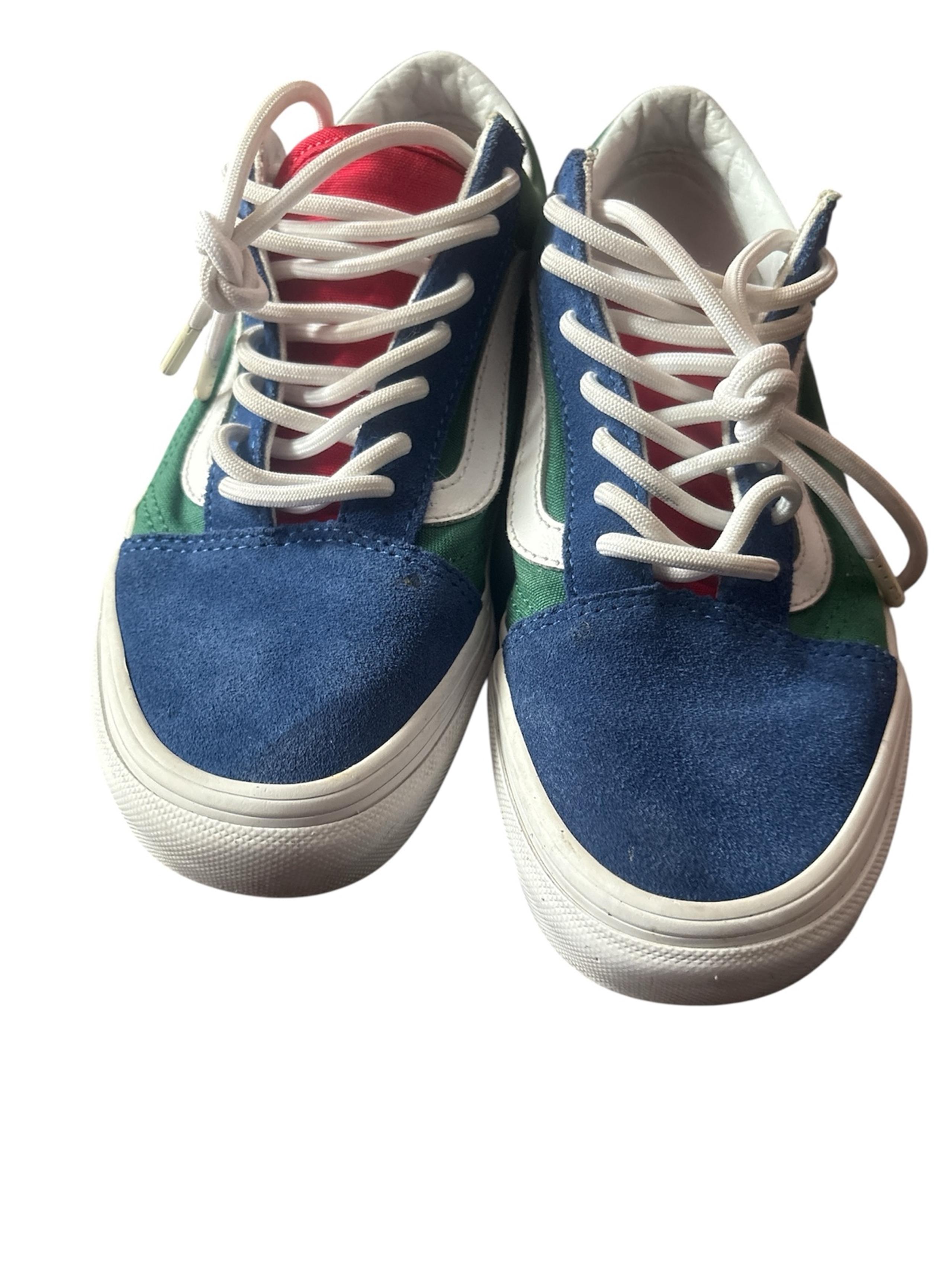 Vans yacht club blue yellow green red