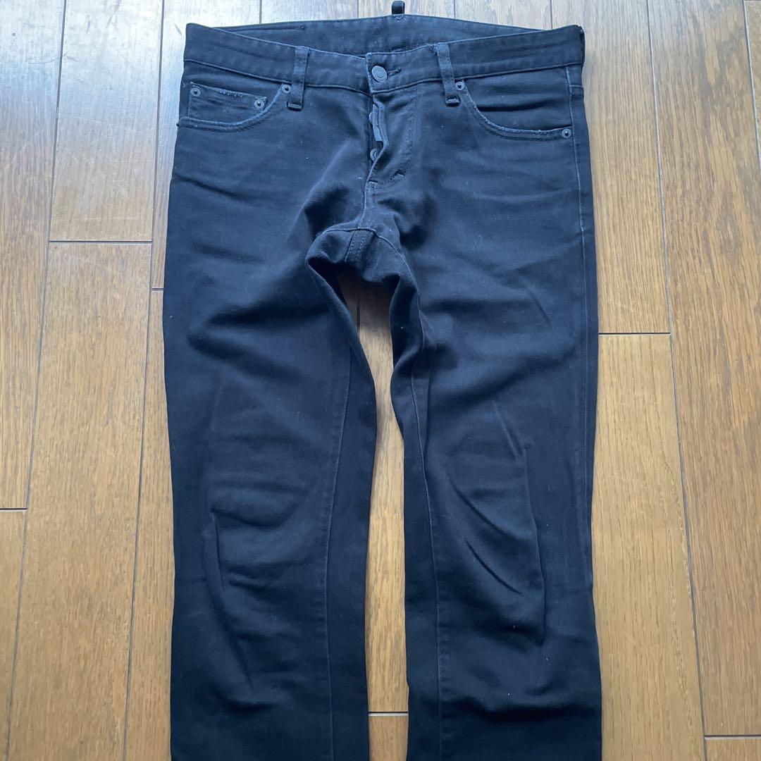 DSQUARED2 Black Stretch Denim